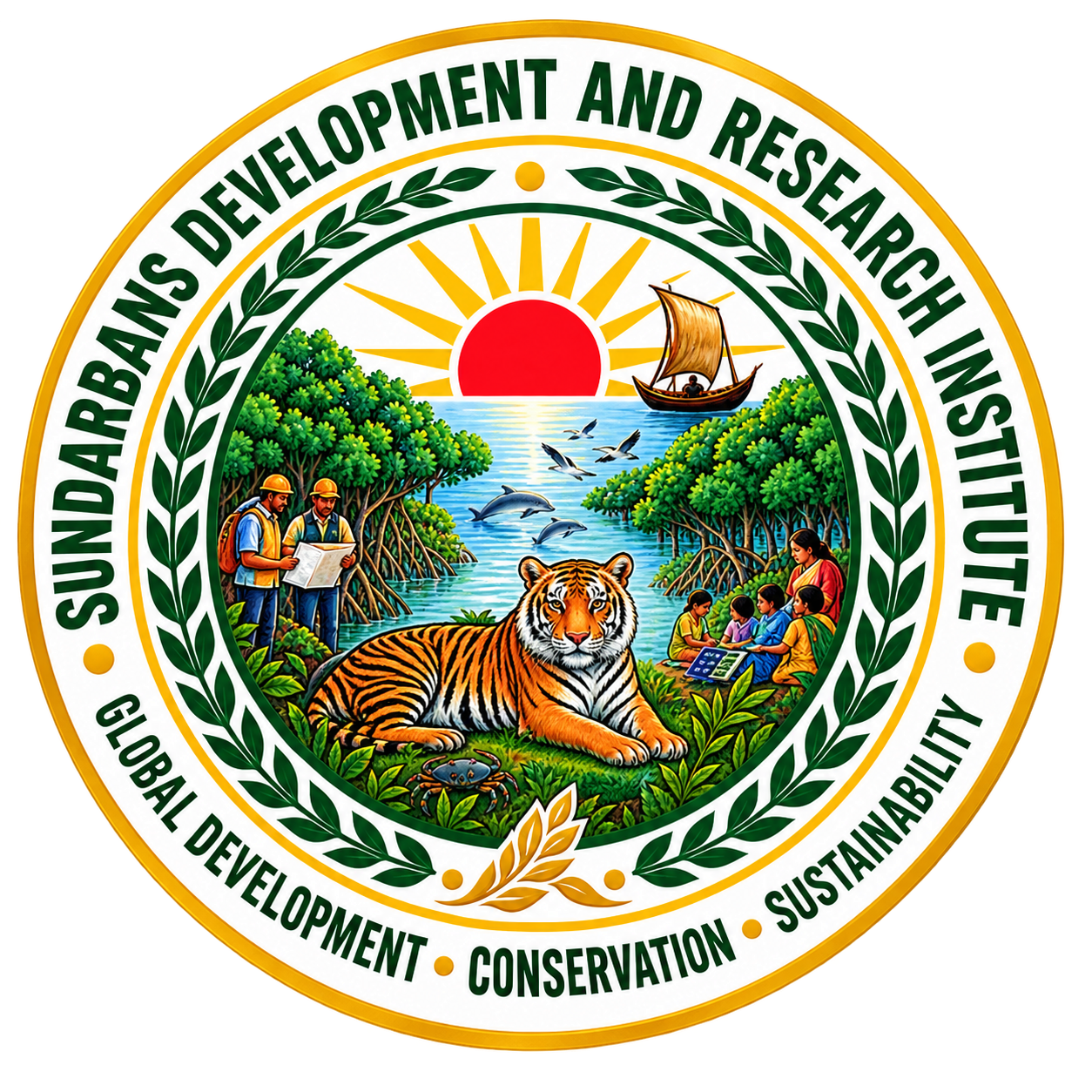 Sundarbans Development and Research Institute Logo